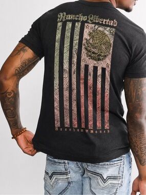 FREEDOM RANCH Rancho Libertad XL Black Tee